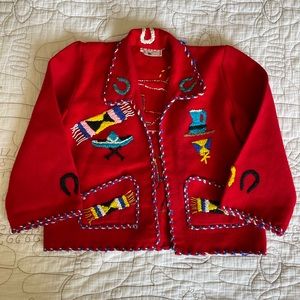 Vintage kids Mexican to tourist jacket